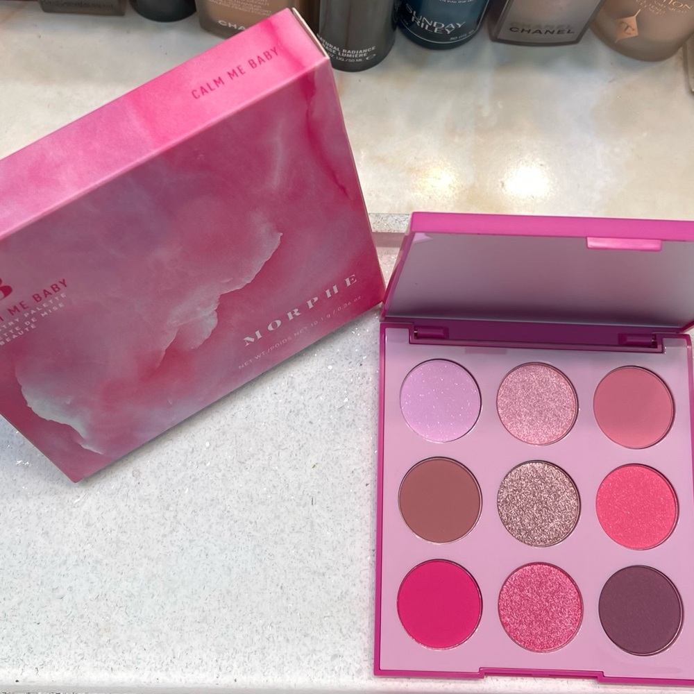 Morphe ~ ‘9B CALM ME BABY’ Artistry Eyeshadow Palette ~ Full Size ~ NIB - Picture 9 of 16